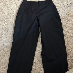 Wilfred for Aritzia Classic Black Cropped Pants